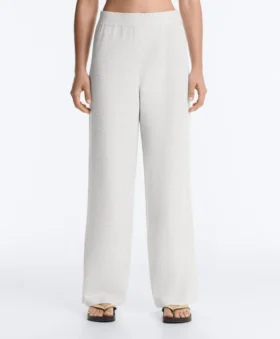 Pantalon droit en maille