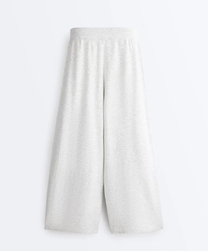 Pantalon droit en maille Pantalon droit en maille