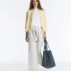 Pantalon droit en maille Pantalon droit en maille