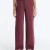 Pantalon droit en mélange de coton Pantalon droit en mélange de coton