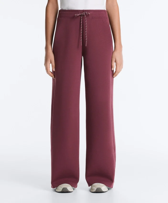 Pantalon droit en mélange de coton Pantalon droit en mélange de coton