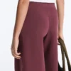 Pantalon droit en mélange de coton Pantalon droit en mélange de coton