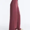 Pantalon droit en mélange de coton Pantalon droit en mélange de coton