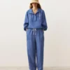 Pantalon droit en mélange de lyocell et 24 % de lin Pantalon droit en mélange de lyocell et 24 % de lin