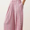 Pantalon droit à rayures Pantalon droit à rayures