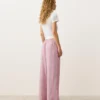 Pantalon droit à rayures Pantalon droit à rayures