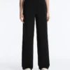 Pantalon droit à rayures en modal Soft Touch Pantalon droit à rayures en modal Soft Touch