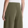 Pantalon droit à rayures en modal Soft Touch Pantalon droit à rayures en modal Soft Touch