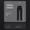 Pantalon droit à taille haute Comfortlux Pantalon droit à taille haute Comfortlux