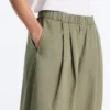 Pantalon fuselé à plis 100 % coton Pantalon fuselé à plis 100 % coton