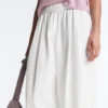 Pantalon fuselé à plis 100 % coton Pantalon fuselé à plis 100 % coton