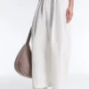 Pantalon fuselé à plis 100 % coton Pantalon fuselé à plis 100 % coton