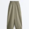 Pantalon fuselé à plis 100 % coton Pantalon fuselé à plis 100 % coton