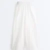 Pantalon fuselé à plis 100 % coton Pantalon fuselé à plis 100 % coton