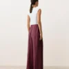Pantalon à jambes larges 100 % lin Pantalon à jambes larges 100 % lin