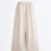 Pantalon à jambes larges 100 % lin Pantalon à jambes larges 100 % lin