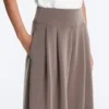 Pantalon à jambes larges en modal Soft Touch avec taille corset Pantalon à jambes larges en modal Soft Touch avec taille corset