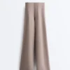 Pantalon à jambes larges rayé en modal Soft Touch Pantalon à jambes larges rayé en modal Soft Touch