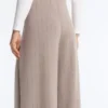 Pantalon à jambes larges rayé en modal Soft Touch Pantalon à jambes larges rayé en modal Soft Touch