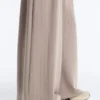 Pantalon à jambes larges rayé en modal Soft Touch Pantalon à jambes larges rayé en modal Soft Touch
