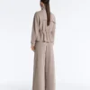 Pantalon à jambes larges rayé en modal Soft Touch Pantalon à jambes larges rayé en modal Soft Touch