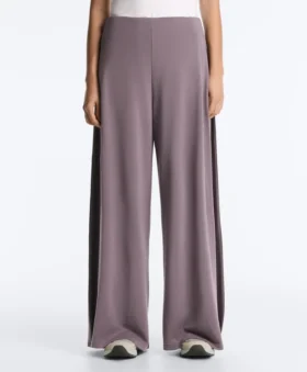 Pantalon à jambes larges Soft Touch, avec plis sur les côtés et en modal