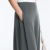 Pantalon à jambes larges Soft Touch, avec plis sur les côtés et en modal Pantalon à jambes larges Soft Touch, avec plis sur les côtés et en modal