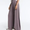 Pantalon à jambes larges Soft Touch, avec plis sur les côtés et en modal Pantalon à jambes larges Soft Touch, avec plis sur les côtés et en modal