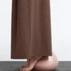 Pantalon large au toucher Light Touch avec pinces Pantalon large au toucher Light Touch avec pinces