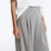 Pantalon long à plis en modal Soft Touch Pantalon long à plis en modal Soft Touch
