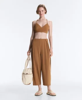 Pantalon long à taille haute Light Touch