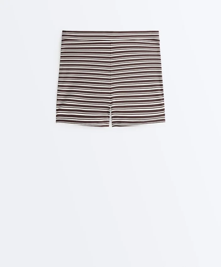 Pantalon à taille haute Comfortlux à rayures de 5 cm Pantalon à taille haute Comfortlux à rayures de 5 cm