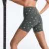 Pantalon taille haute Evermove 10 cm à imprimé floral Pantalon taille haute Evermove 10 cm à imprimé floral