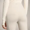 Pantalon évasé chaud à taille haute avec poches Pantalon évasé chaud à taille haute avec poches