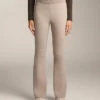 Pantalon évasé en maille
