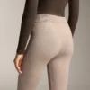 Pantalon évasé en maille