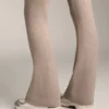 Pantalon évasé en maille