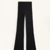 Pantalon évasé extra chaud sans coutures à taille très haute Pantalon évasé extra chaud sans coutures à taille très haute