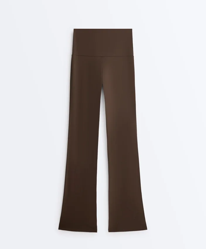 Pantalon évasé à taille haute Comfortlux Pantalon évasé à taille haute Comfortlux