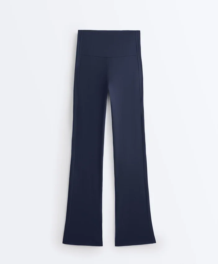 Pantalon évasé à taille haute Comfortlux Pantalon évasé à taille haute Comfortlux