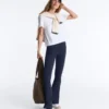 Pantalon évasé à taille haute Comfortlux Pantalon évasé à taille haute Comfortlux