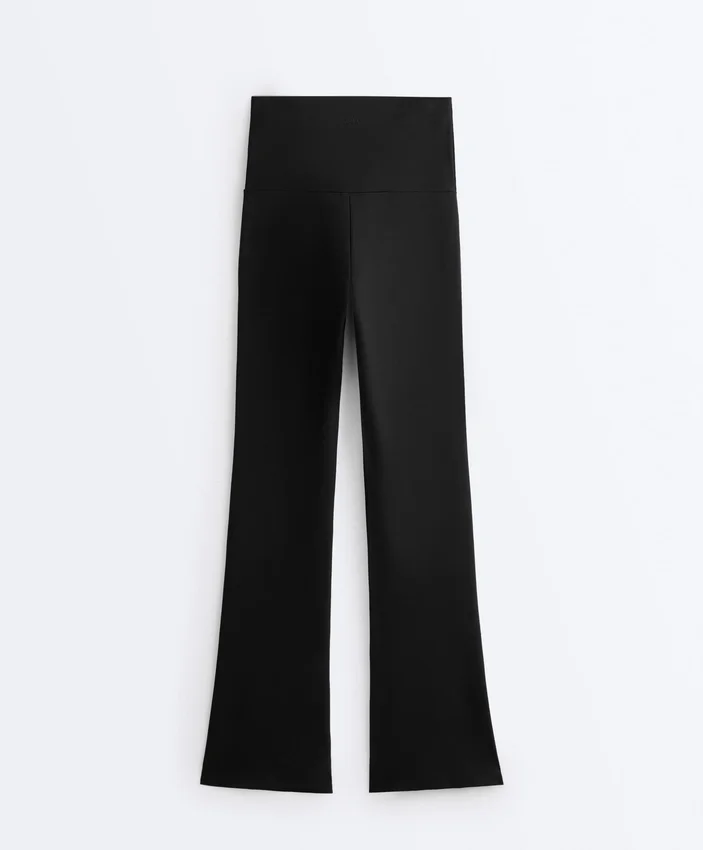 Pantalon évasé à taille haute Comfortlux Pantalon évasé à taille haute Comfortlux
