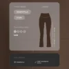 Pantalon évasé à taille haute Comfortlux Pantalon évasé à taille haute Comfortlux