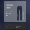 Pantalon évasé à taille haute Comfortlux Pantalon évasé à taille haute Comfortlux
