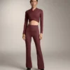 Pantalon évasé à taille haute Comfortlux Pantalon évasé à taille haute Comfortlux