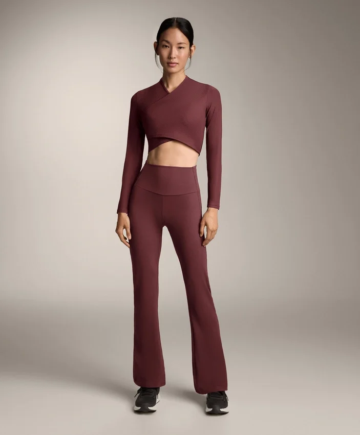 Pantalon évasé à taille haute Comfortlux Pantalon évasé à taille haute Comfortlux