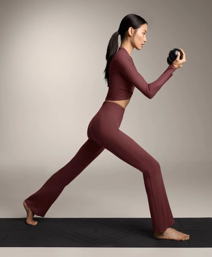 Pantalon évasé à taille haute Comfortlux Pantalon évasé à taille haute Comfortlux