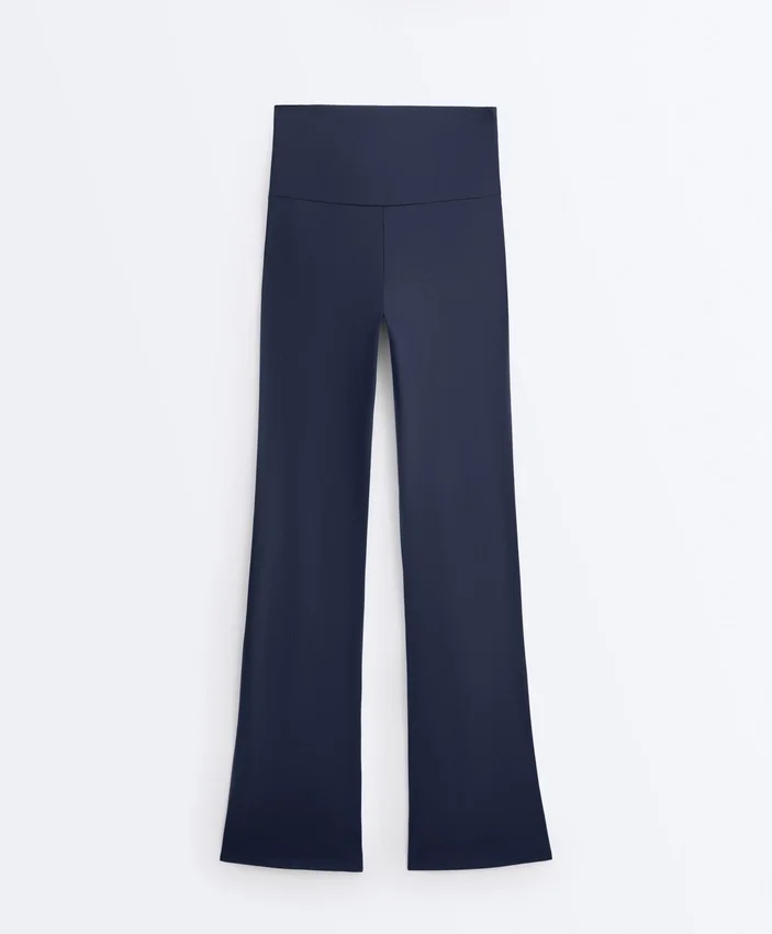 Pantalon évasé à taille haute Comfortlux Pantalon évasé à taille haute Comfortlux