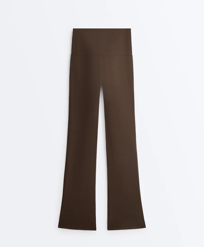 Pantalon évasé à taille haute Comfortlux Pantalon évasé à taille haute Comfortlux