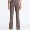 Pantalon évasé à taille haute Comfortlux à taille drapée Pantalon évasé à taille haute Comfortlux à taille drapée